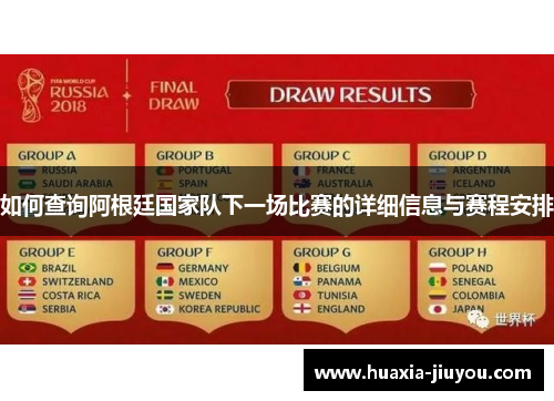 如何查询阿根廷国家队下一场比赛的详细信息与赛程安排