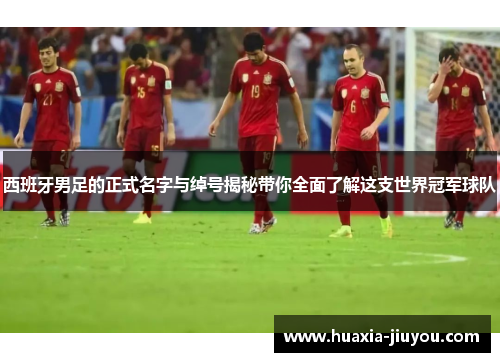 西班牙男足的正式名字与绰号揭秘带你全面了解这支世界冠军球队 西班牙男足的正式名字与绰号揭秘带你全面了解这支世界冠军球队