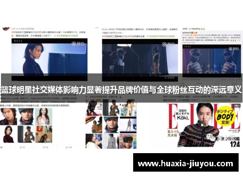 篮球明星社交媒体影响力显著提升品牌价值与全球粉丝互动的深远意义